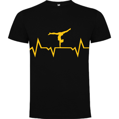 Tshirt Batimento Coração Ginástica