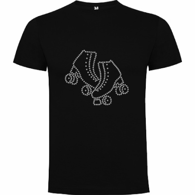 Tshirt Patins c/ Cristais