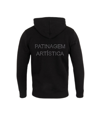 Sweat c/ capucho com Cristais (Costas) "PATINAGEM ARTÍSTICA"