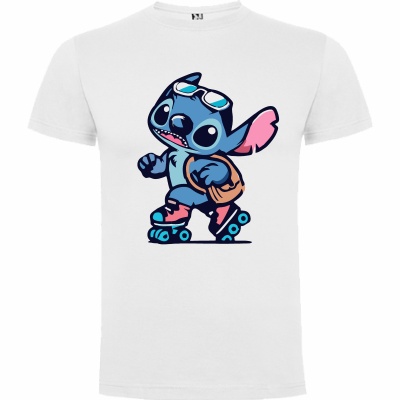 Tshirt Stitch Patinador
