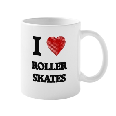 Caneca I Love Roller Skates