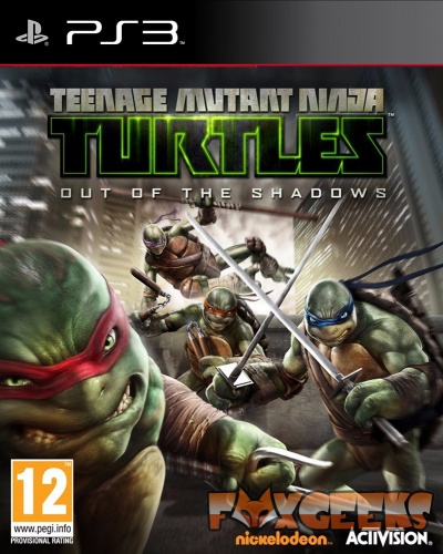 Tartarugas Ninja: Out of Shadows [PS3]