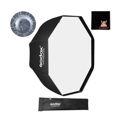 Softbox octagonal 120cm para flash strobe fotografia