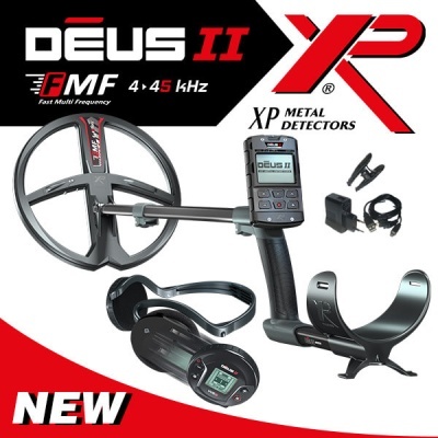 Detetor metais profissional XP Deus II Full RC WS6 - sem fios impermeável 49 frequências Detetor metais profissional XP Deus II Full RC WS6 - sem fios impermeável 49 frequências