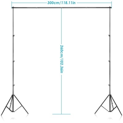 Kit fundos algodão estúdio fotográfico e estrutura fotografia e vídeo