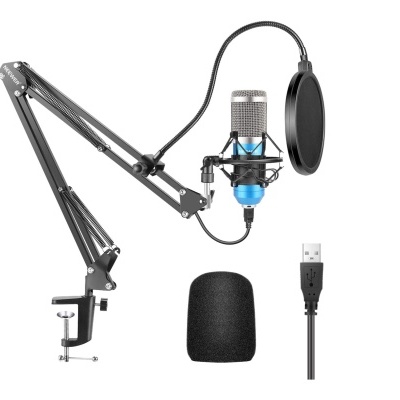 Microfone condensador Neewer 192KHz / 24Bit