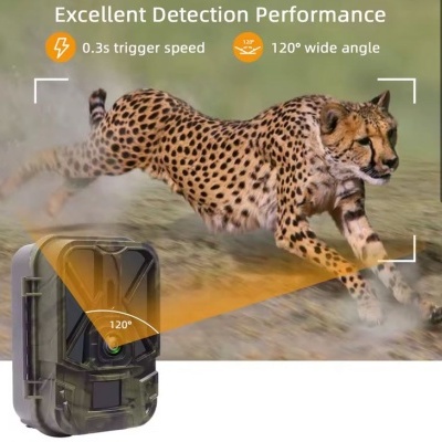 Câmara portátil 36Mp de caça impermeável