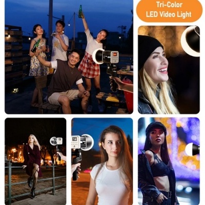 Iluminador bicolor LED 60W difusor bola