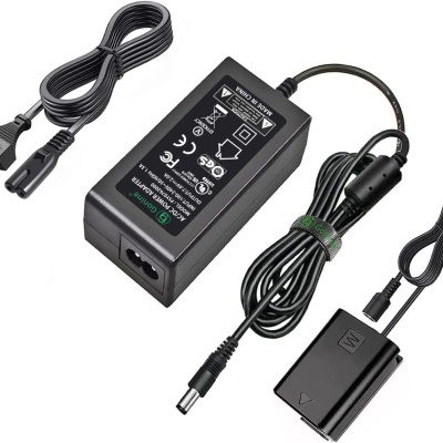 Adaptador simulação de bateria - cabo alimentação para SONY