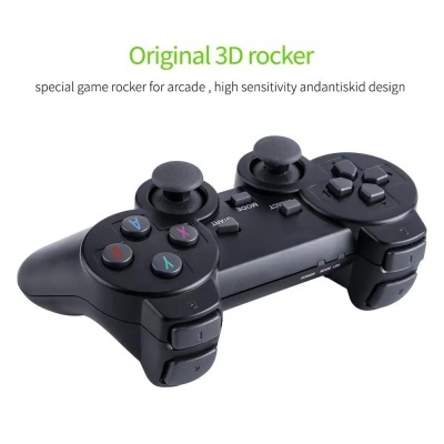 Consola jogos clássicos 128GB 20000 games com 2 comandos wireless Consola jogos clássicos 128GB 20000 games com 2 comandos wireless
