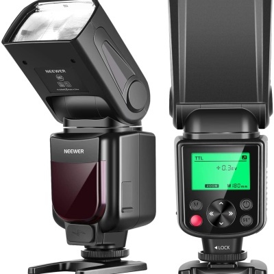 Flash Neewer NW-670 TTL para câmaras DSLR Canon / Nikon