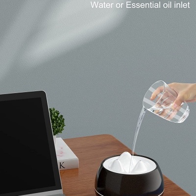 Difusor de óleos essenciais, 500 ml, com 6 óleos e comando incluídos