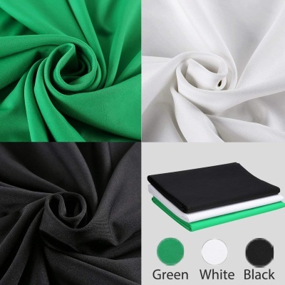 KIT estúdio fotografia com iluminação contínua e cenário 3 softboxes