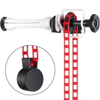 Sistema de fixação de fundos estúdio fotográfico