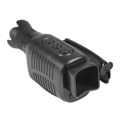 Monocular térmico preto com botões e correia