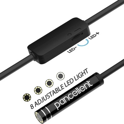 Endoscópio wifi bateria impermeável 5.5mm rígido Android / IOS