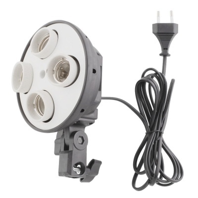 Softbox 4 lâmpadas com tripé - caixa de luz para foto e video