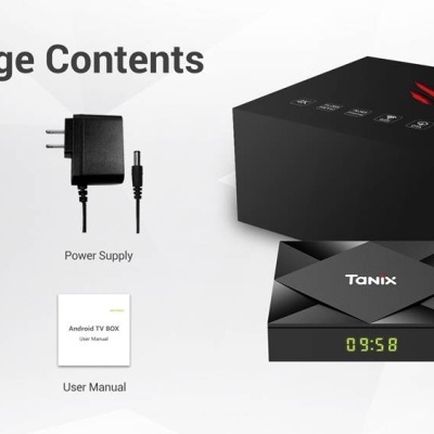 Box Android 10 TANIX TX6S 4GB 32GB 2.4G+5.8G WiFi