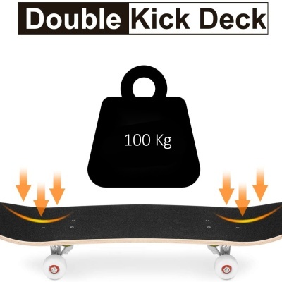 Skate 80cm 7 camadas WeSkate Rolamentos ABEC-7