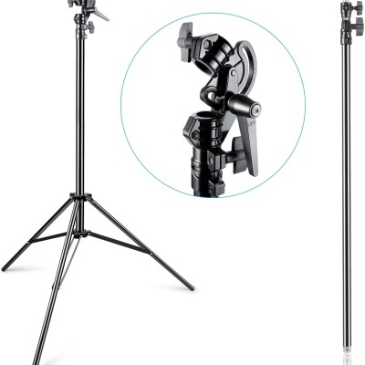 Tripé girafa 390cm robusto de suporte para estúdio braço extensível 190cm