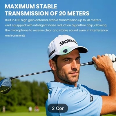 Microfone sem fios lapela para Type-C iPhone iPad Android