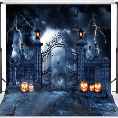 Fundos fotografia vinil Halloween