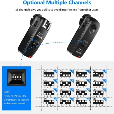 Kit flashes com disparadores + acessórios para Nikon / Canon / Sony Kit flashes com disparadores + acessórios para Nikon / Canon / Sony