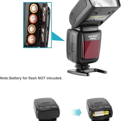 Flash multimarca com disparador Neewer NW580