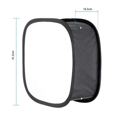 Softbox difusor quadrada 41cm para iluminador Youngnuo e Neewer