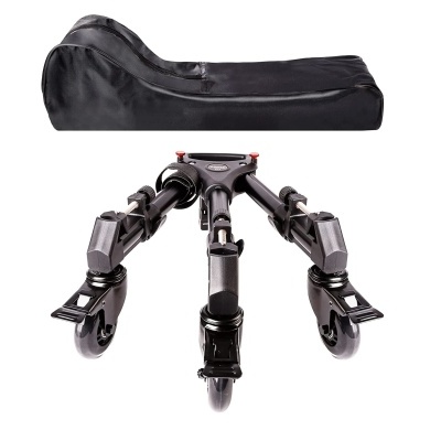 Base tripé com rodas - Dolly fotografia e vídeo