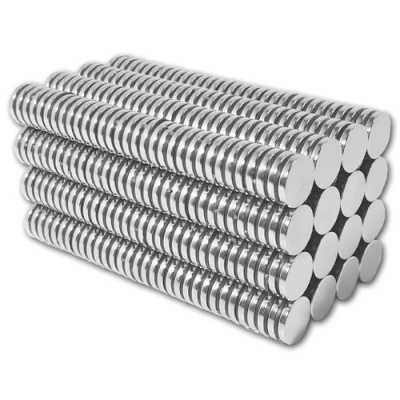 Pack 1000 un íman neodímio forte disco