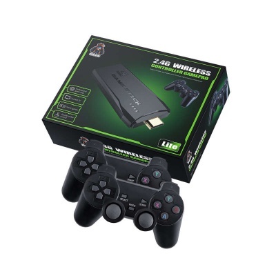 Consola jogos clássicos 128GB 20000 games com 2 comandos wireless Consola jogos clássicos 128GB 20000 games com 2 comandos wireless