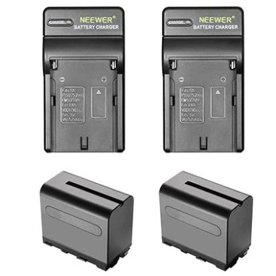 Para câmaras Sony - Kit 2 baterias + carregador - vários modelos