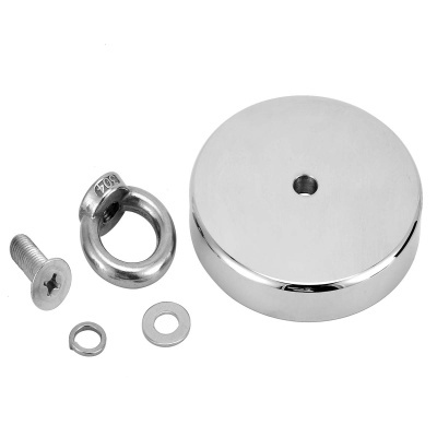 Íman neodímio 120mm 580 kg caça, pesca, ferramentas