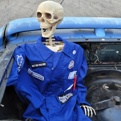 Esqueleto decorativo 160cm tamanho real