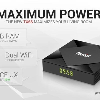 Box Android 10 TANIX TX6S 4GB 32GB 2.4G+5.8G WiFi