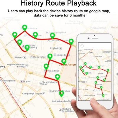 Localizador GPS grande autonomia 10000mAh à prova de água TK905B