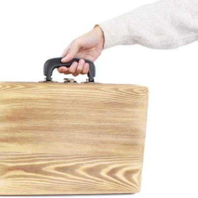 Cópia de Gira discos portátil mala em madeira ou pele Bluetooth e USB