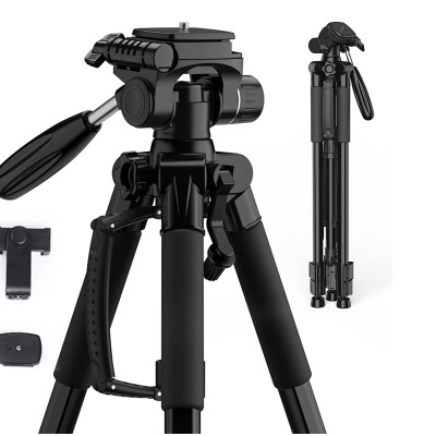 Tripé 170 cm suporta 5kg fotografia e vídeo