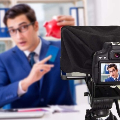 Teleponto 12" para câmara vídeo, DLSR - divisor ótico 70/30