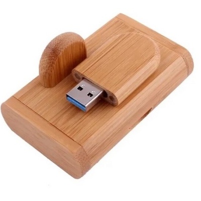 Pen drive madeira USB 3.0 gravação logótipo personalizável