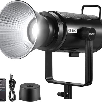 Neewer CB200 estúdio 210W 5600 K iluminação contínua LED Bowens CRI97+