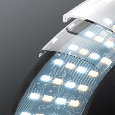 Anel de luz RGB ringlight com tripé e comando bluetooth