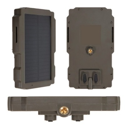 Painel Solar Exterior carregador para câmara de caça