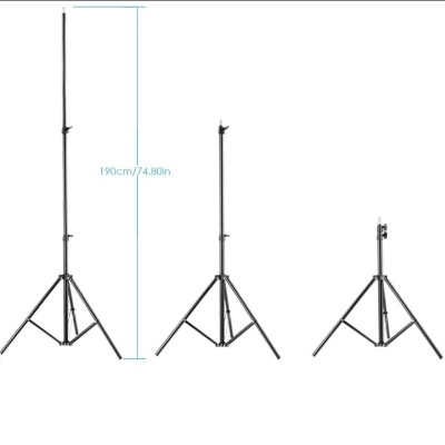 2 tripés universais estúdio foto e vídeo