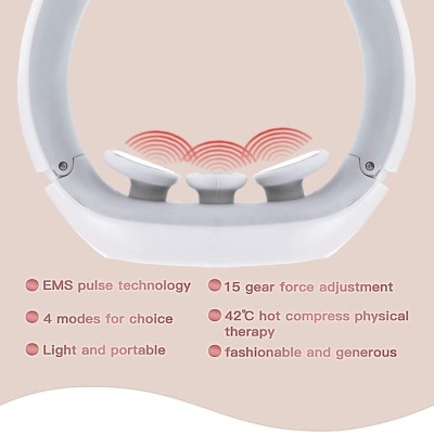 Massajador pescoço e ombro impulsos elétricos