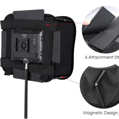 Softbox difusor quadrada 41cm para iluminador Youngnuo e Neewer