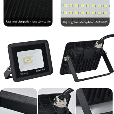 Foco LED projetor 10W 1000LM exterior