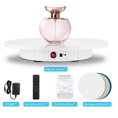 Base giratória 42cm até 100kg elétrica com comando