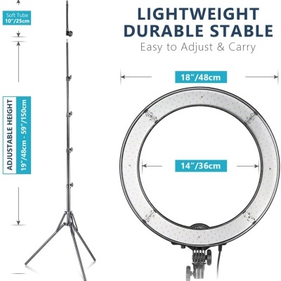 Anel de luz 18" 48cm ring light LED Neewer